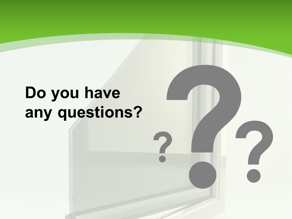 Windows Redecoration Channel PowerPoint Template