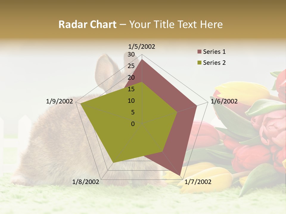 Feiertag Blumenstraussm Tier PowerPoint Template