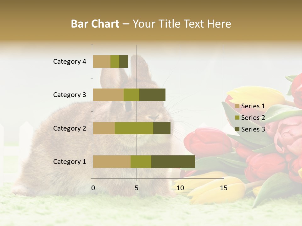 Feiertag Blumenstraussm Tier PowerPoint Template