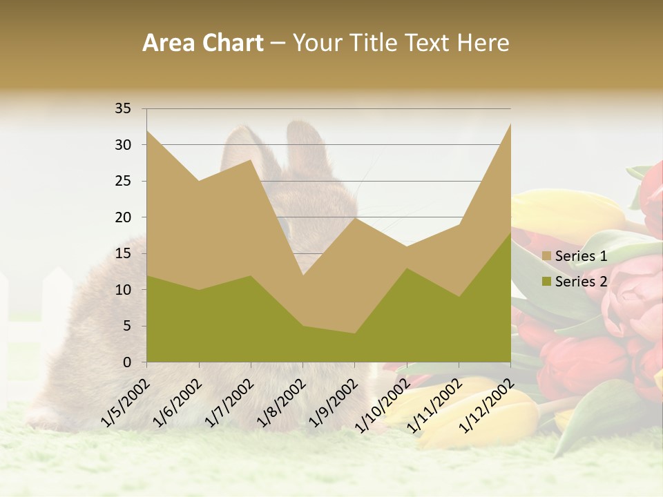 Feiertag Blumenstraussm Tier PowerPoint Template