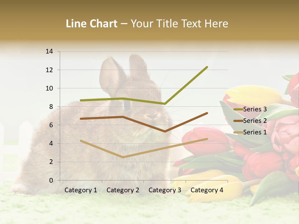 Feiertag Blumenstraussm Tier PowerPoint Template