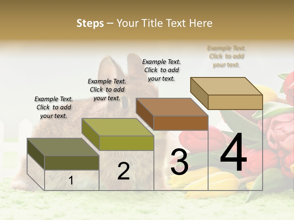 Feiertag Blumenstraussm Tier PowerPoint Template