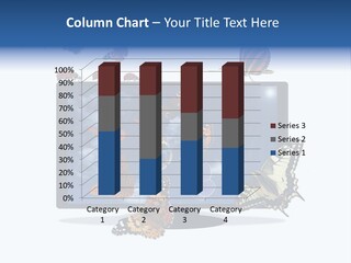 Modern Schmetterlinge Lcd PowerPoint Template