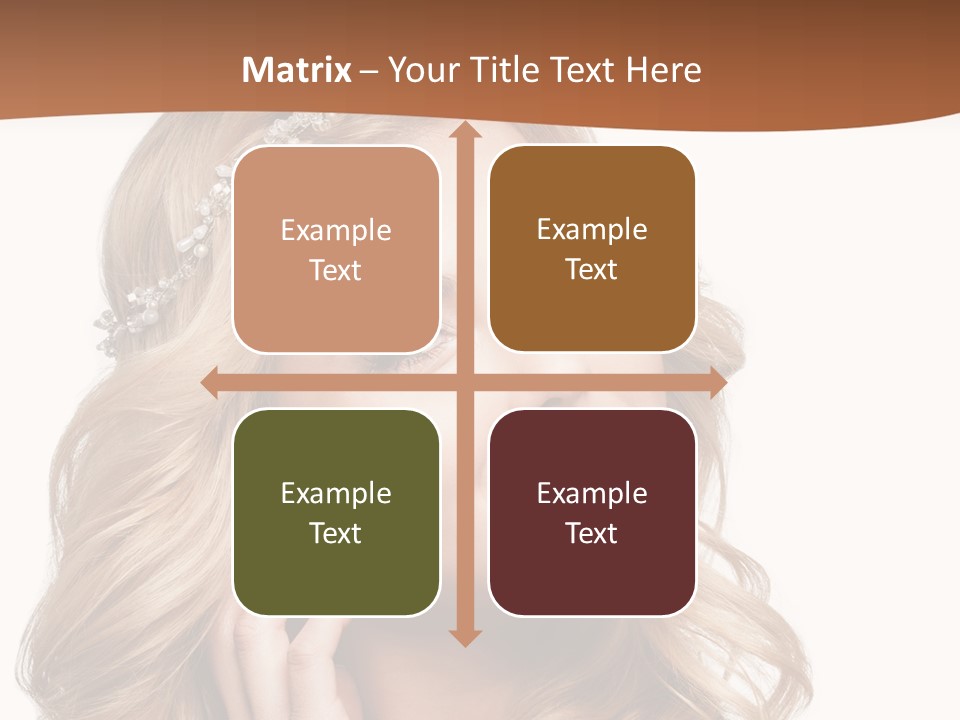 Beautiful Sexy Portrait PowerPoint Template