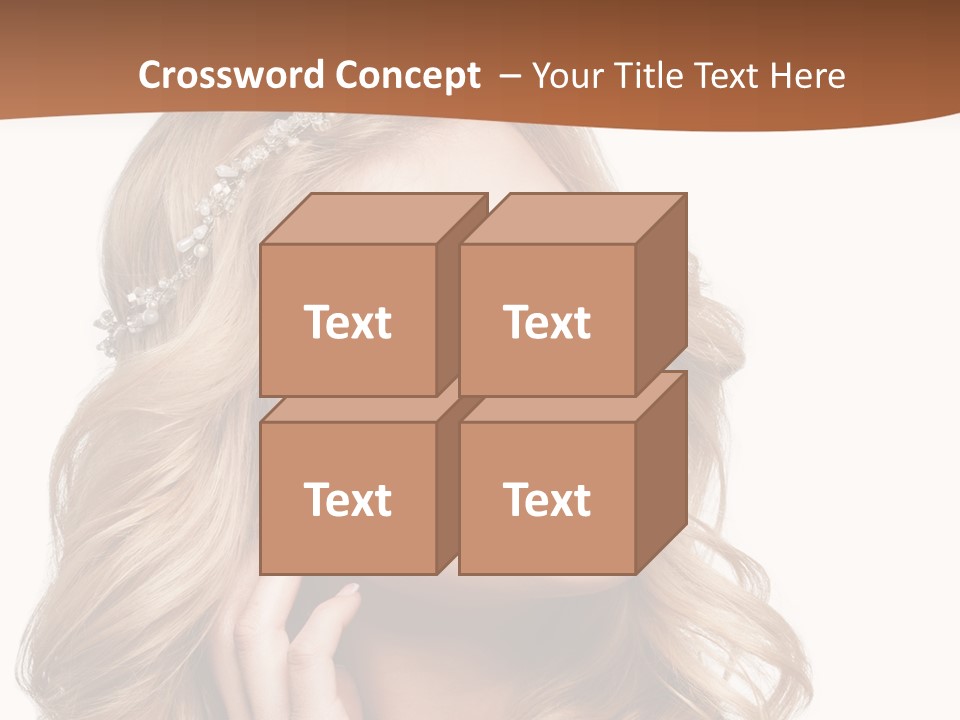 Beautiful Sexy Portrait PowerPoint Template