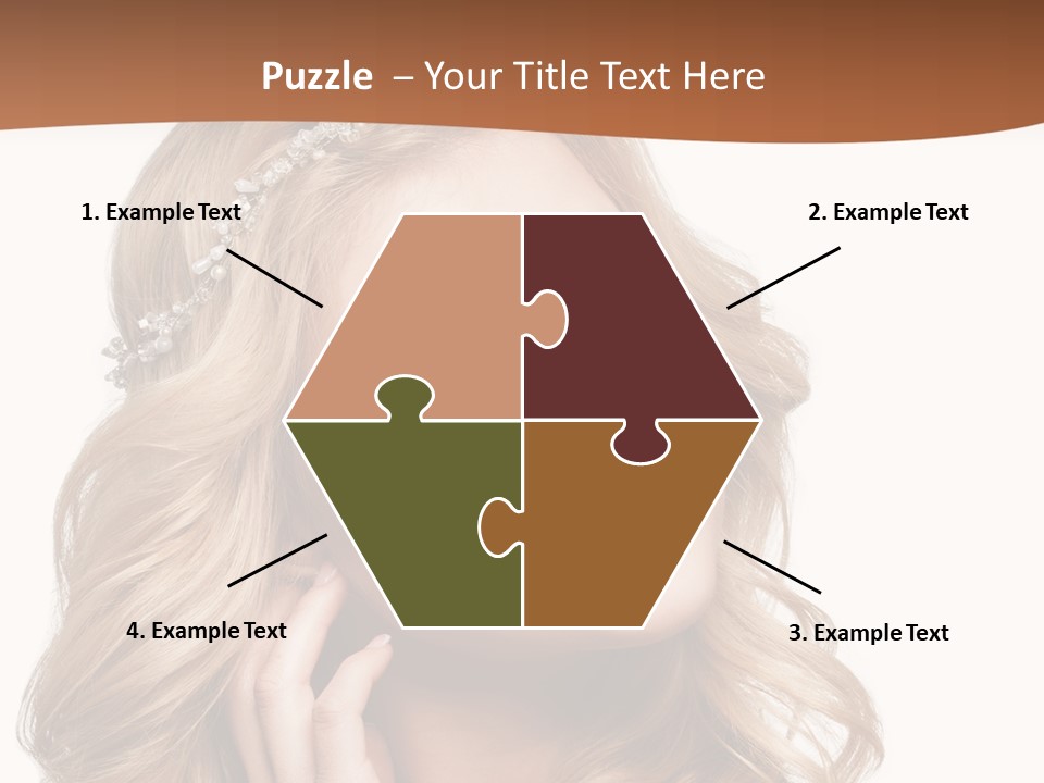 Beautiful Sexy Portrait PowerPoint Template