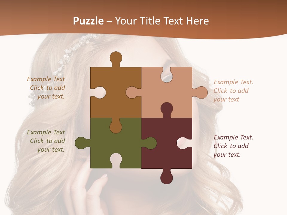 Beautiful Sexy Portrait PowerPoint Template