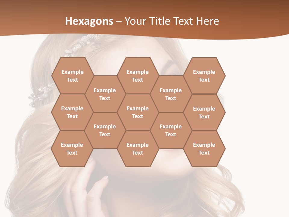 Beautiful Sexy Portrait PowerPoint Template