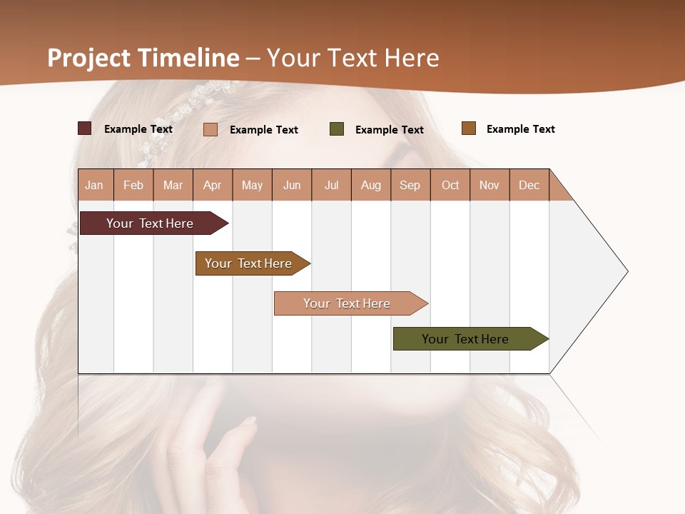 Beautiful Sexy Portrait PowerPoint Template