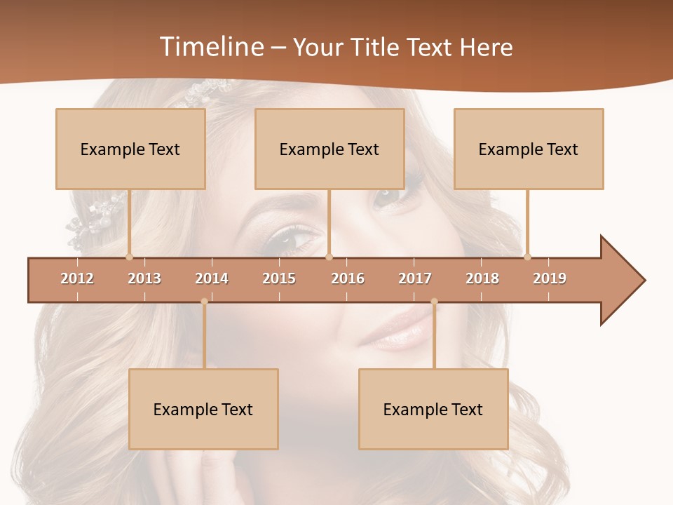 Beautiful Sexy Portrait PowerPoint Template