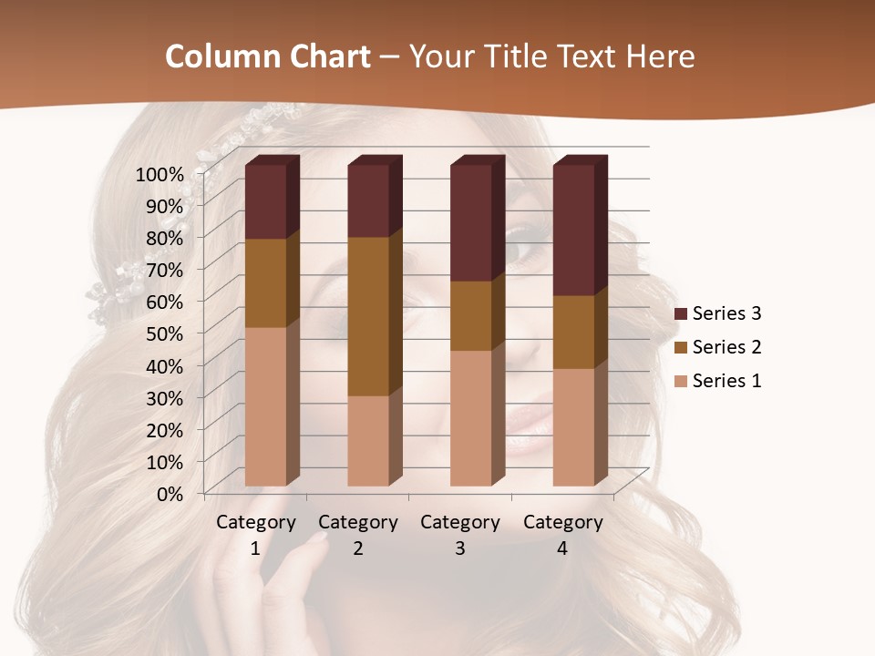 Beautiful Sexy Portrait PowerPoint Template