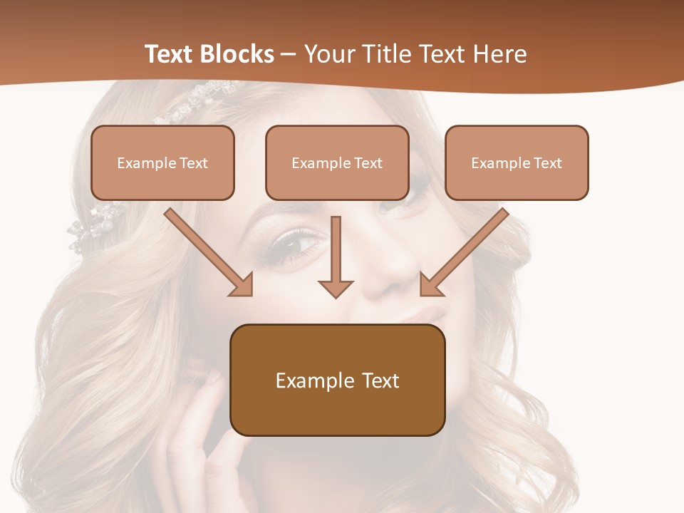 Beautiful Sexy Portrait PowerPoint Template