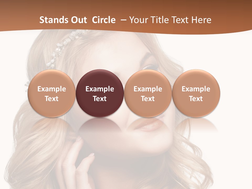 Beautiful Sexy Portrait PowerPoint Template