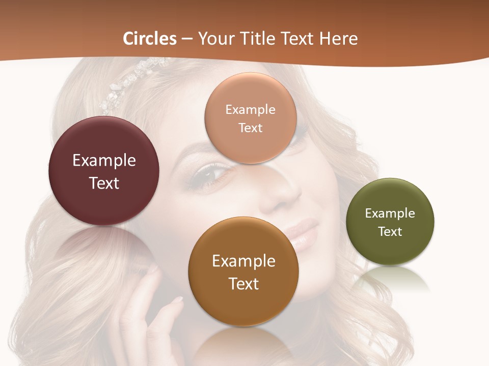 Beautiful Sexy Portrait PowerPoint Template