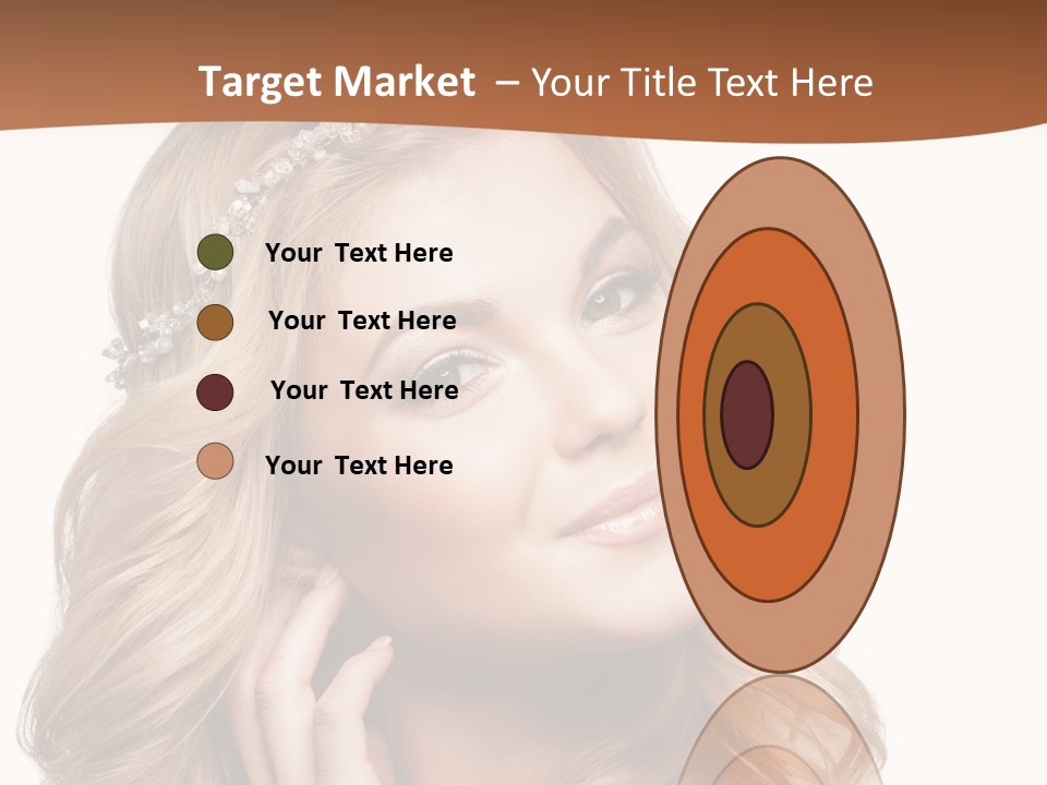 Beautiful Sexy Portrait PowerPoint Template