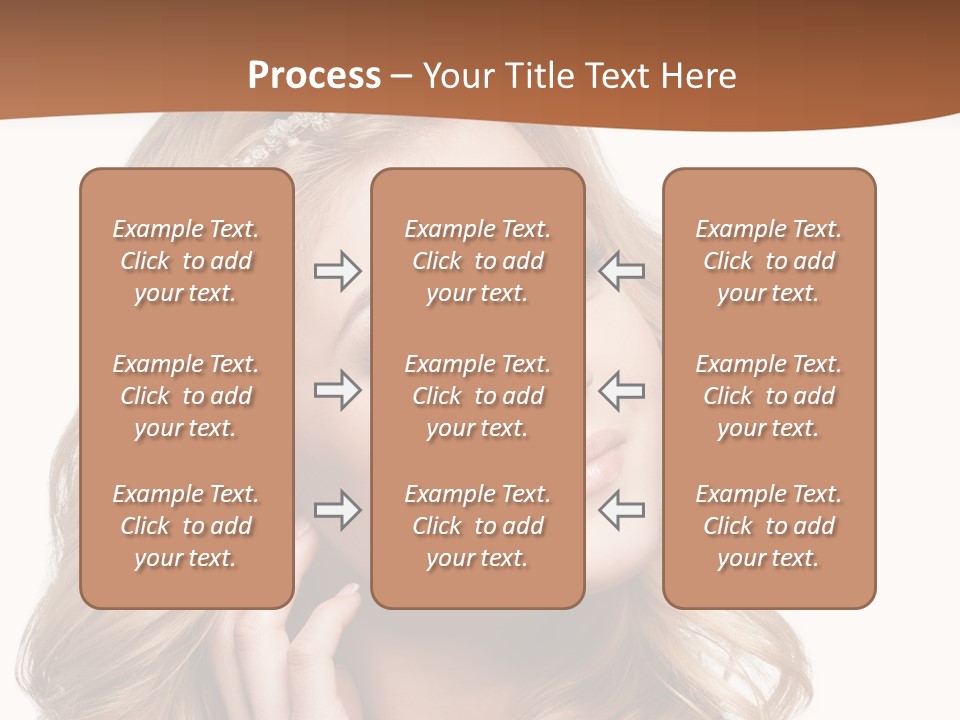 Beautiful Sexy Portrait PowerPoint Template