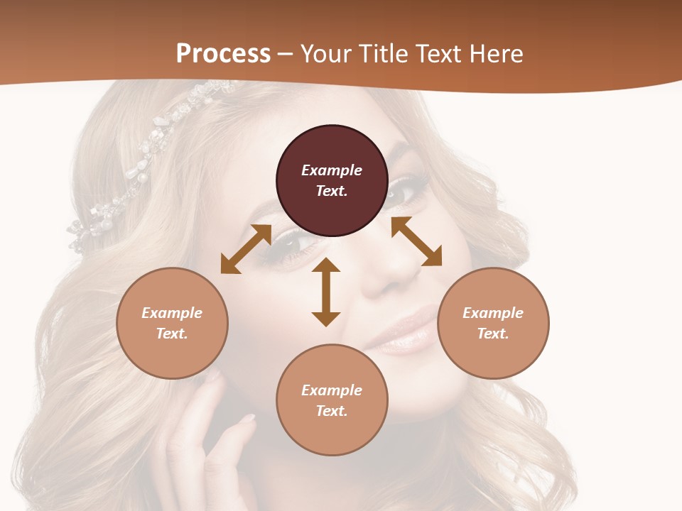 Beautiful Sexy Portrait PowerPoint Template