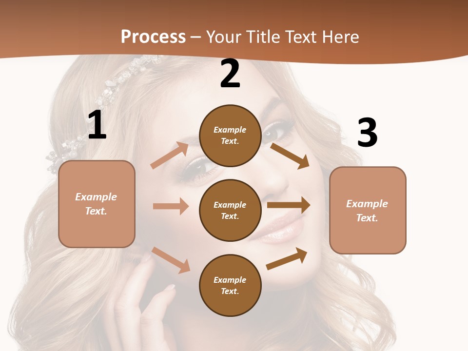 Beautiful Sexy Portrait PowerPoint Template