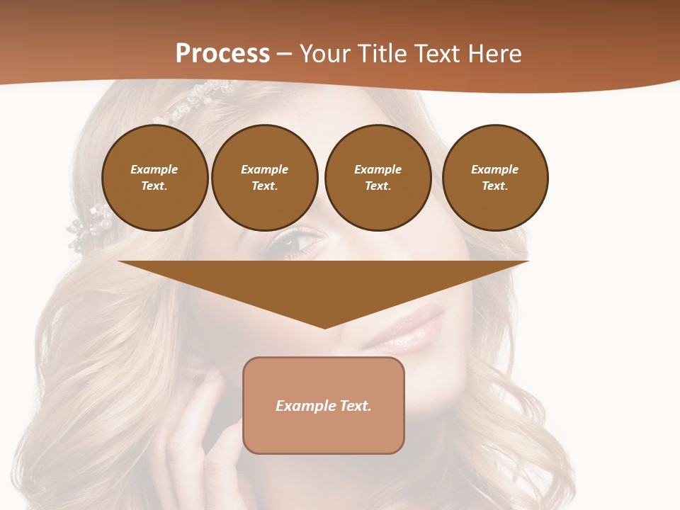 Beautiful Sexy Portrait PowerPoint Template