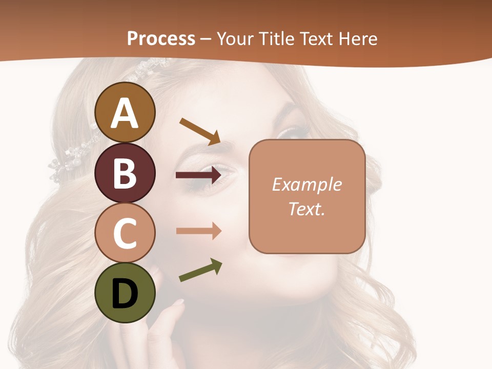 Beautiful Sexy Portrait PowerPoint Template