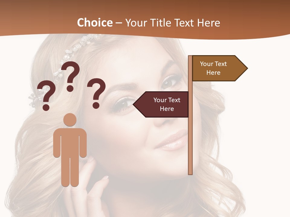 Beautiful Sexy Portrait PowerPoint Template