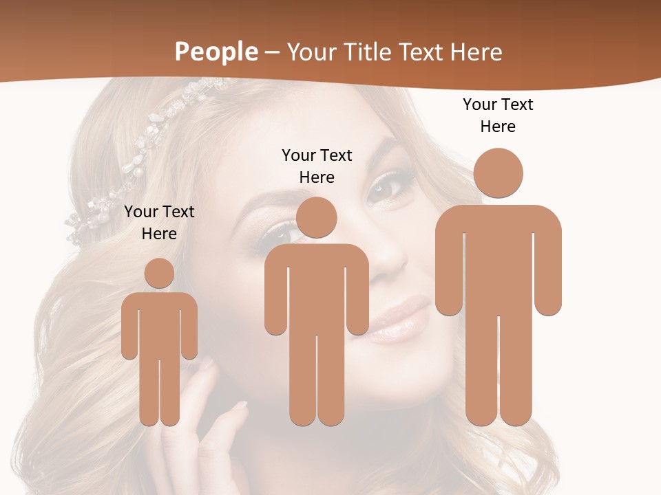 Beautiful Sexy Portrait PowerPoint Template