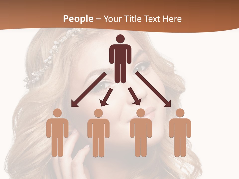 Beautiful Sexy Portrait PowerPoint Template