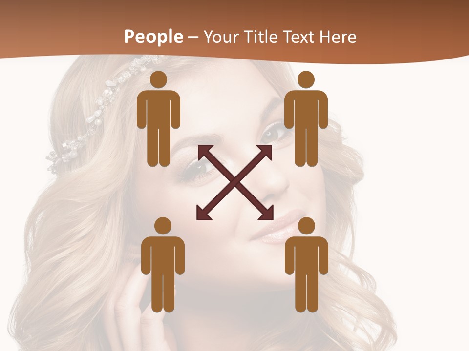 Beautiful Sexy Portrait PowerPoint Template