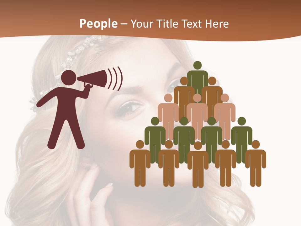 Beautiful Sexy Portrait PowerPoint Template