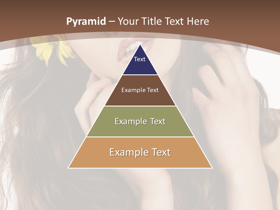 Hair Natural Stylish PowerPoint Template