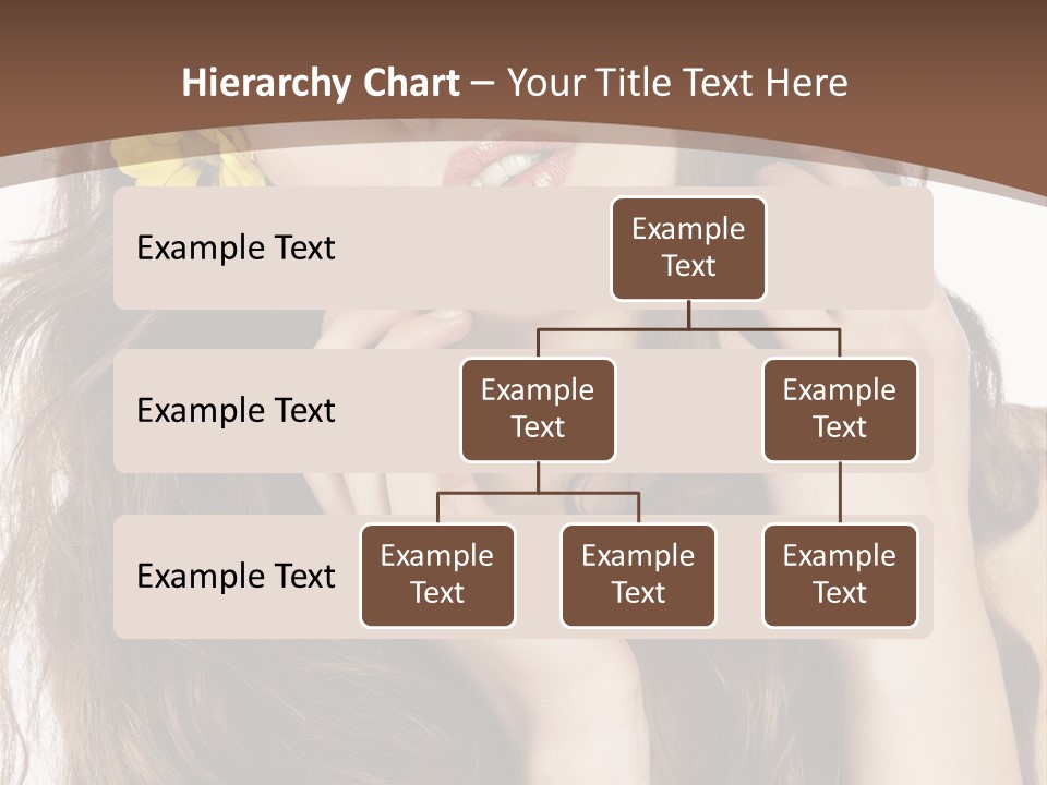 Hair Natural Stylish PowerPoint Template