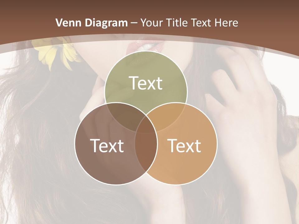 Hair Natural Stylish PowerPoint Template