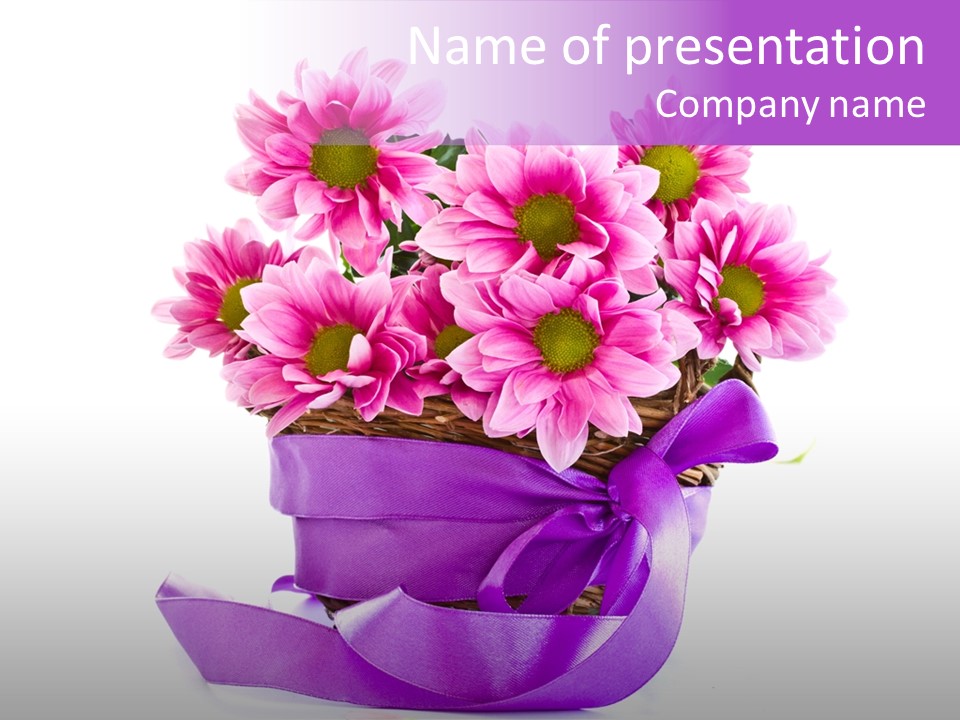 Petal Flora Beauty PowerPoint Template