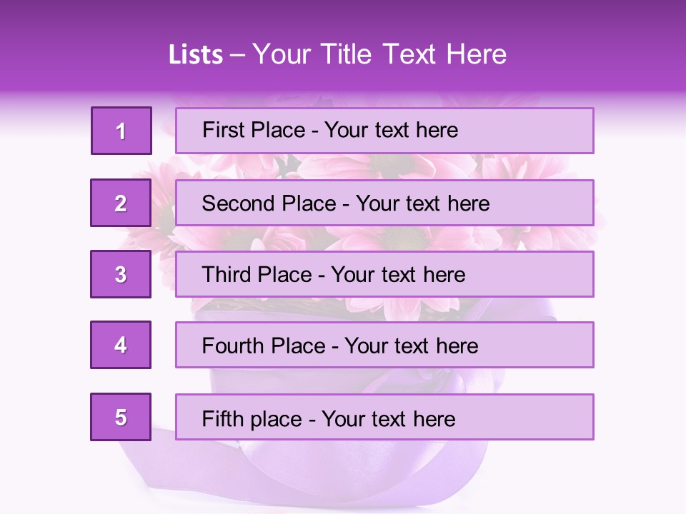 Petal Flora Beauty PowerPoint Template