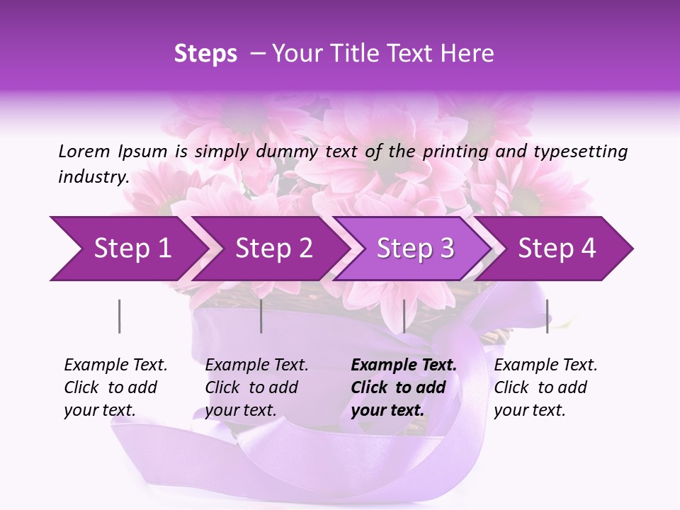 Petal Flora Beauty PowerPoint Template