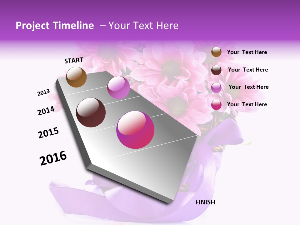 Petal Flora Beauty PowerPoint Template
