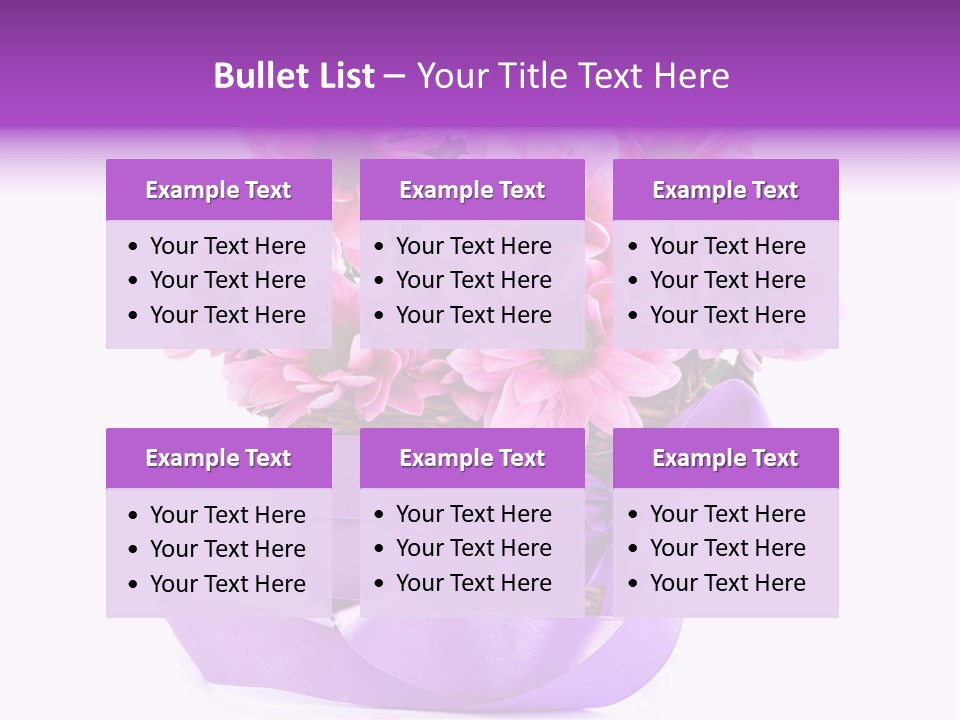 Petal Flora Beauty PowerPoint Template