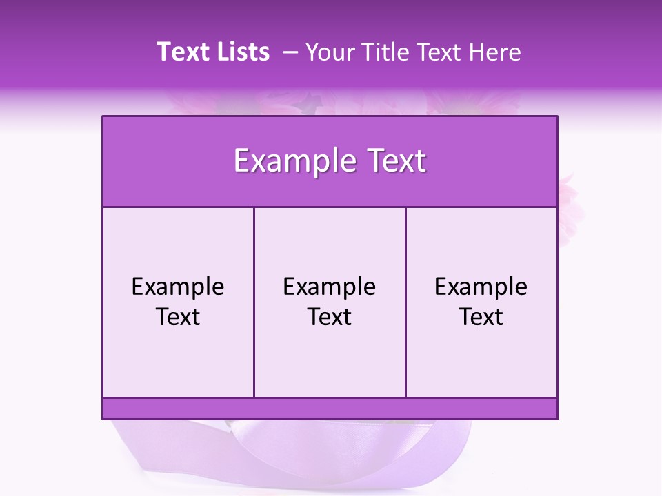 Petal Flora Beauty PowerPoint Template
