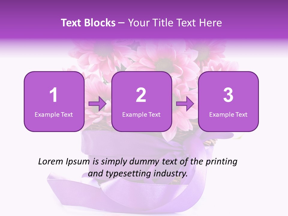 Petal Flora Beauty PowerPoint Template