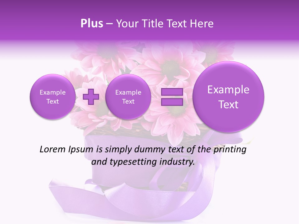 Petal Flora Beauty PowerPoint Template