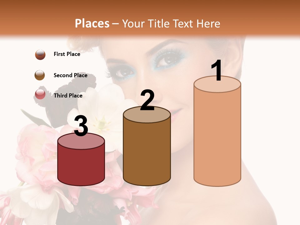 Hairstyle Fashion Pretty PowerPoint Template