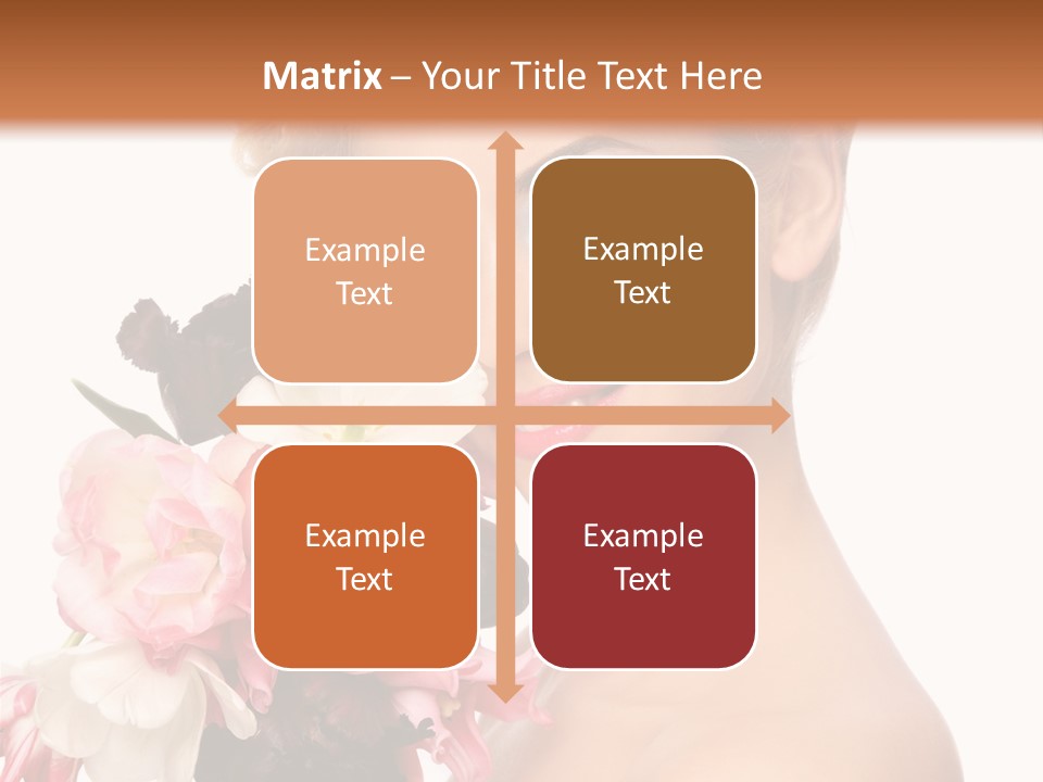 Hairstyle Fashion Pretty PowerPoint Template