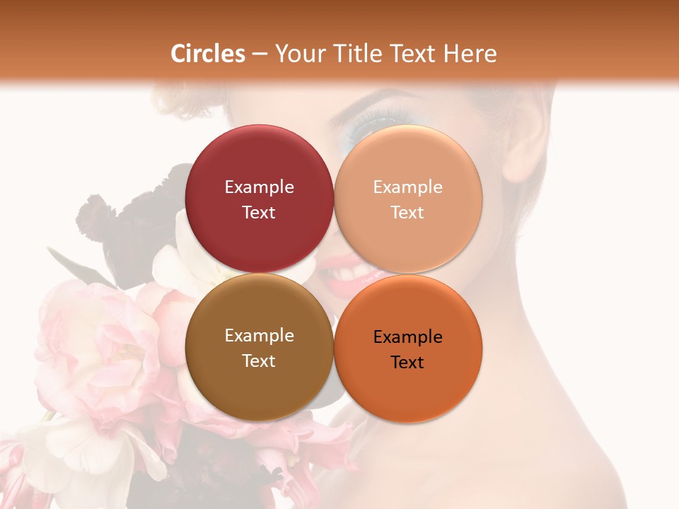 Hairstyle Fashion Pretty PowerPoint Template