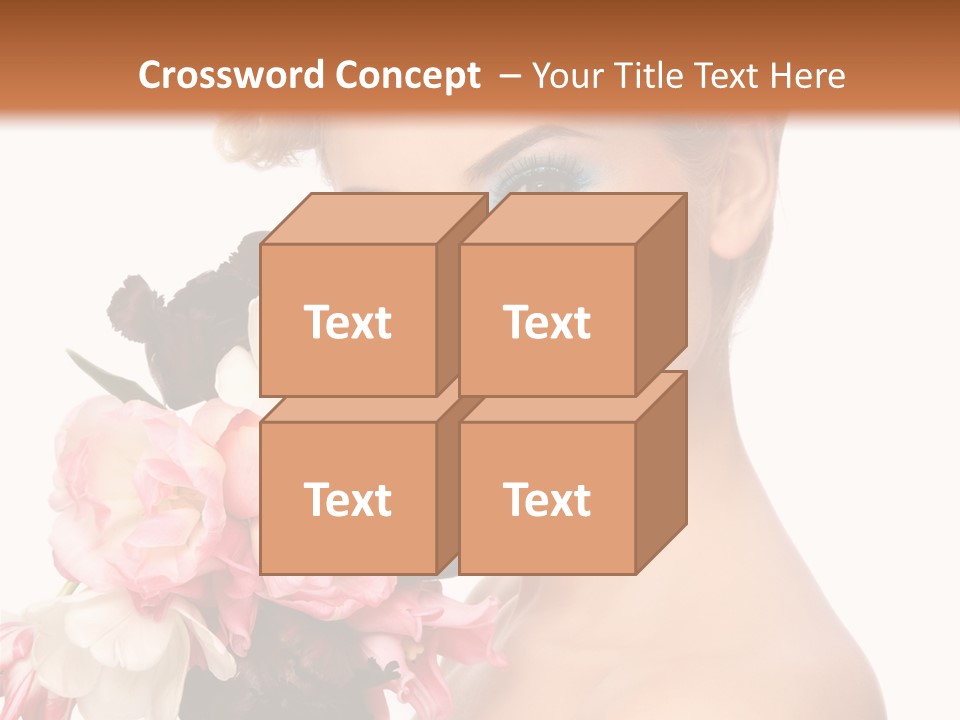 Hairstyle Fashion Pretty PowerPoint Template