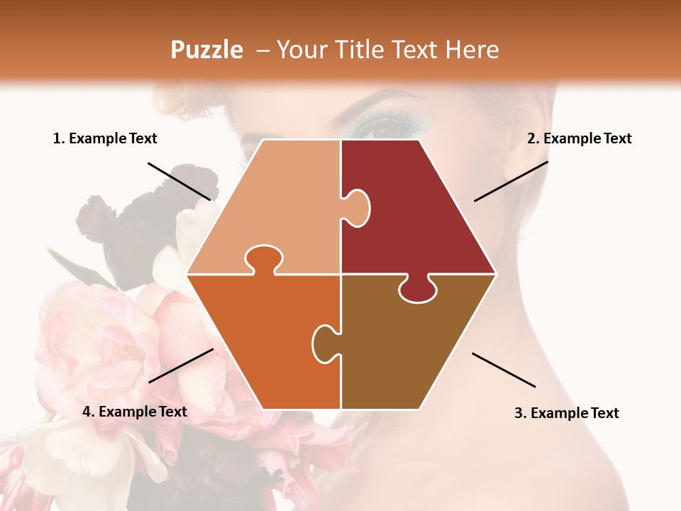 Hairstyle Fashion Pretty PowerPoint Template