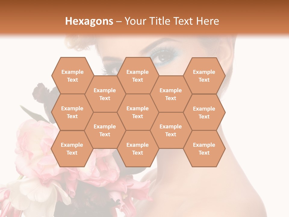 Hairstyle Fashion Pretty PowerPoint Template