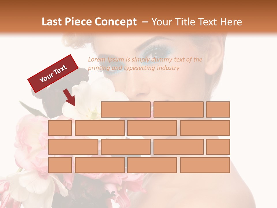 Hairstyle Fashion Pretty PowerPoint Template