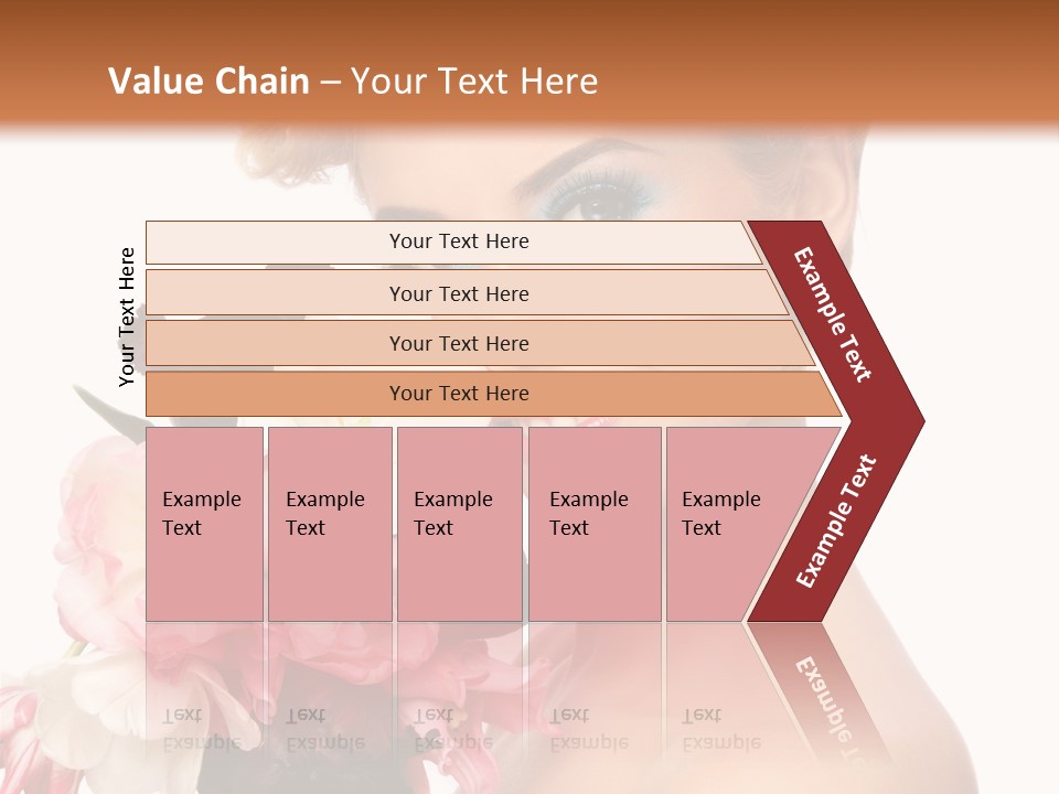 Hairstyle Fashion Pretty PowerPoint Template