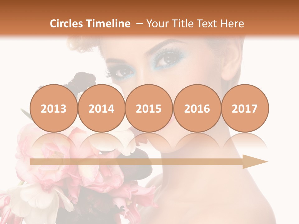 Hairstyle Fashion Pretty PowerPoint Template