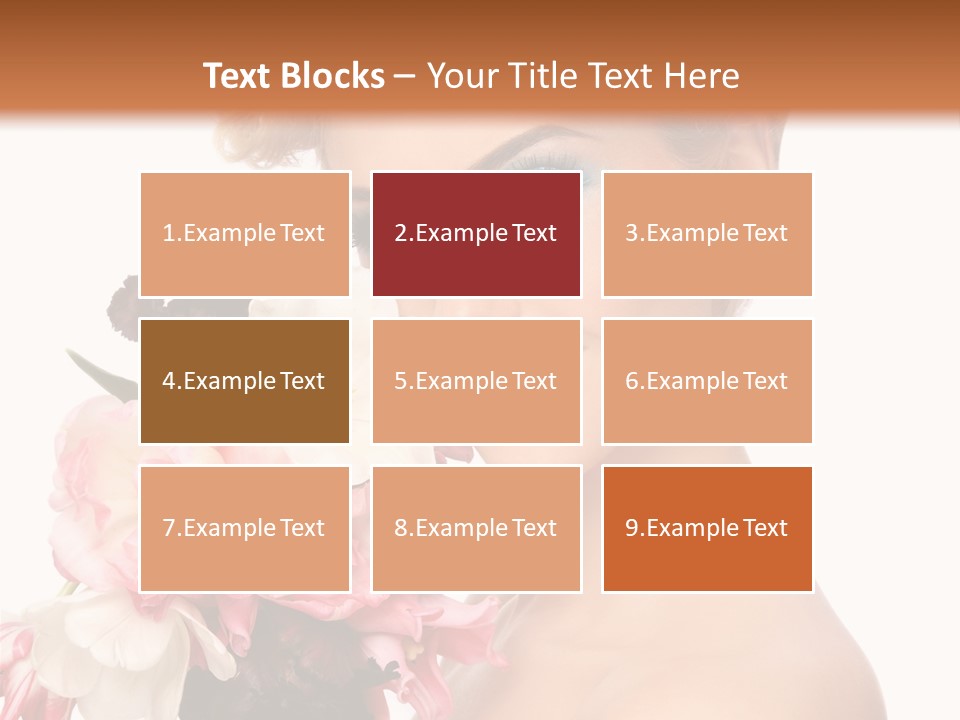 Hairstyle Fashion Pretty PowerPoint Template